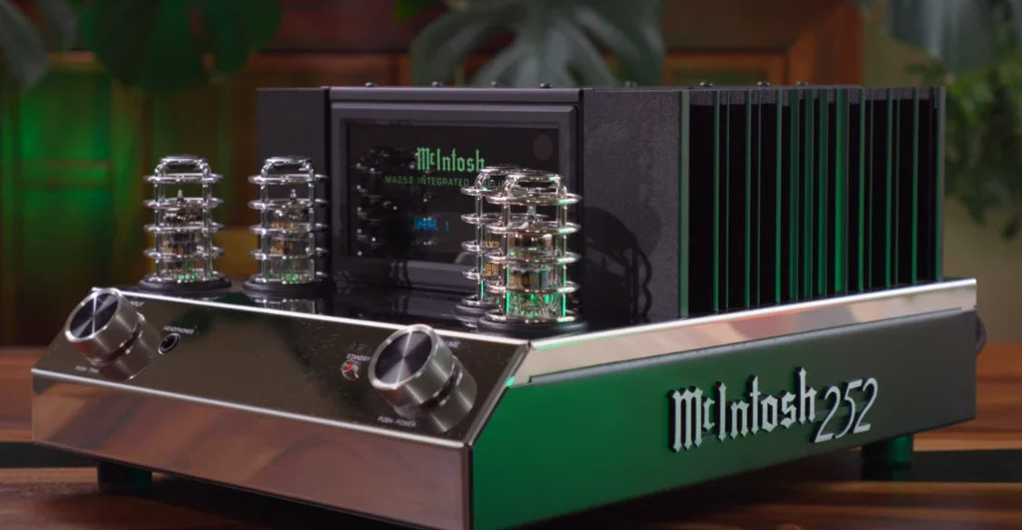 McIntosh MA252 tube integrated amplifier featured at The Source AV, premium audio equipment store