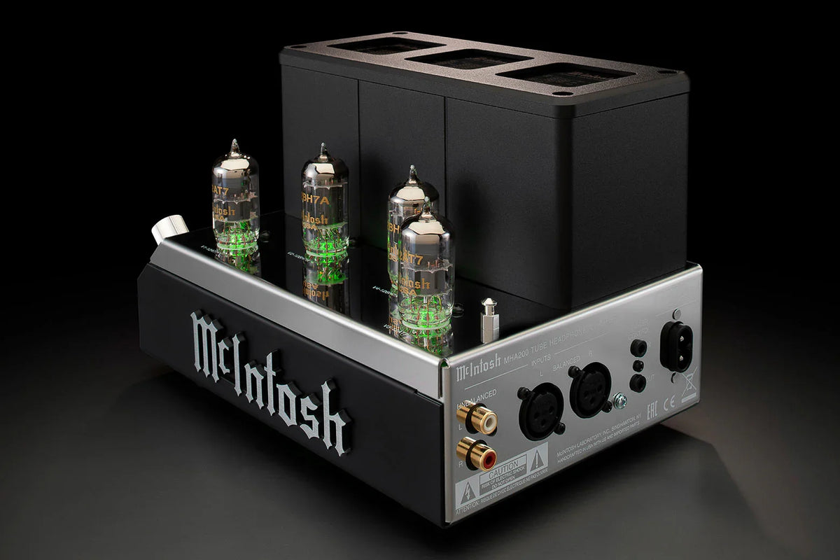 Treat Your Headphones to McIntosh Vacuum Tube Amplification. The MHA200 Vacuum Tube Headphone Amplifier is designed for discerning headphone enthusiasts who demand the most from their headphones. Its versatile set of connectivity options, including balanced inputs and outputs, allows for nearly all headphone types to be connected to enjoy an extraordinary personal listening experience.