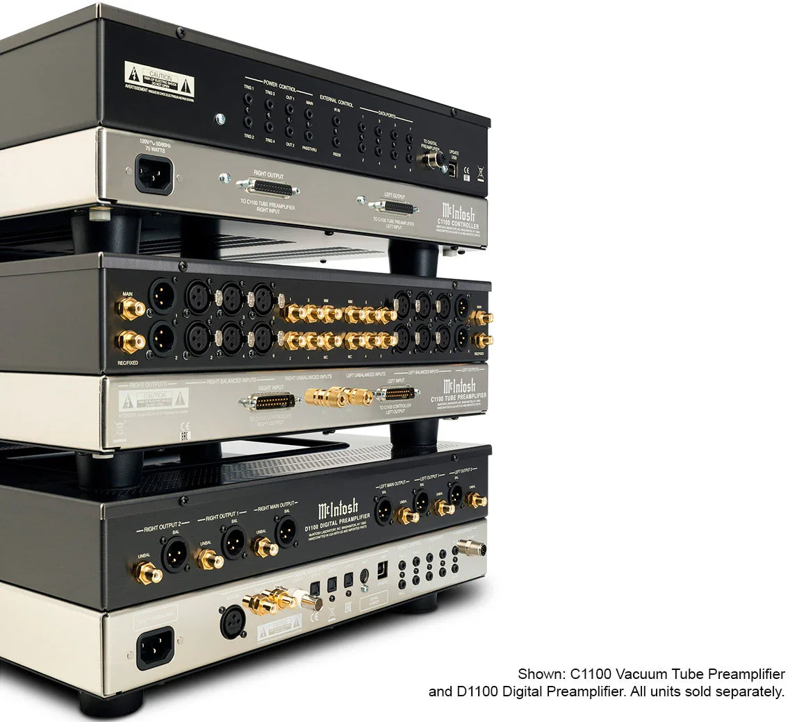 McIntosh - D1100 2-Channel Digital Preamplifier  (Open Box)