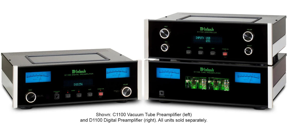 McIntosh - D1100 2-Channel Digital Preamplifier  (Open Box)