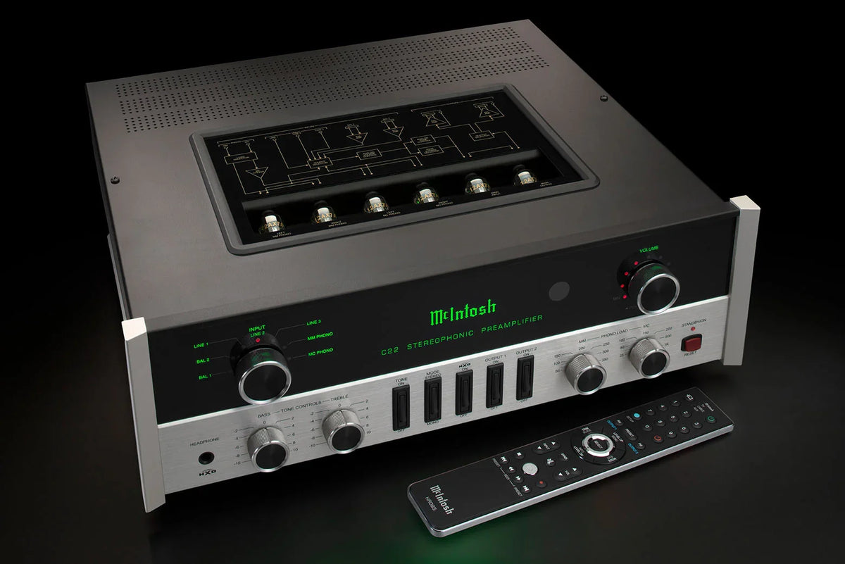 McIntosh - C22 2-Channel Vacuum Tube Preamplifier Mk V