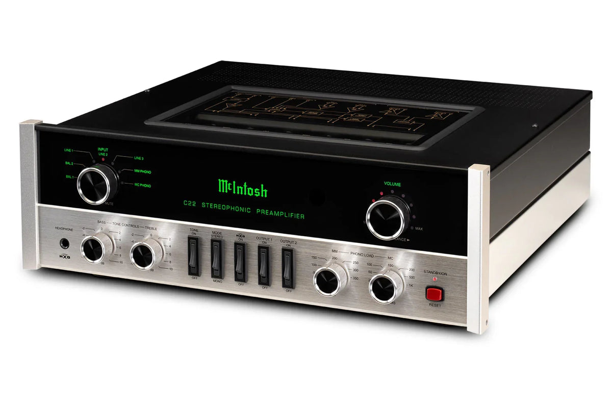 McIntosh - C22 2-Channel Vacuum Tube Preamplifier Mk V