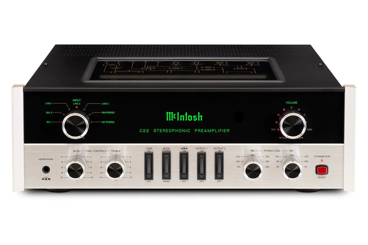 McIntosh - C22 2-Channel Vacuum Tube Preamplifier Mk V