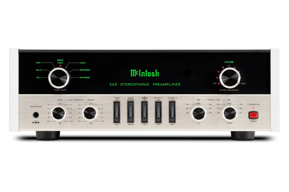 McIntosh - C22 2-Channel Vacuum Tube Preamplifier Mk V