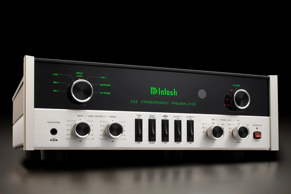 McIntosh - C22 2-Channel Vacuum Tube Preamplifier Mk V