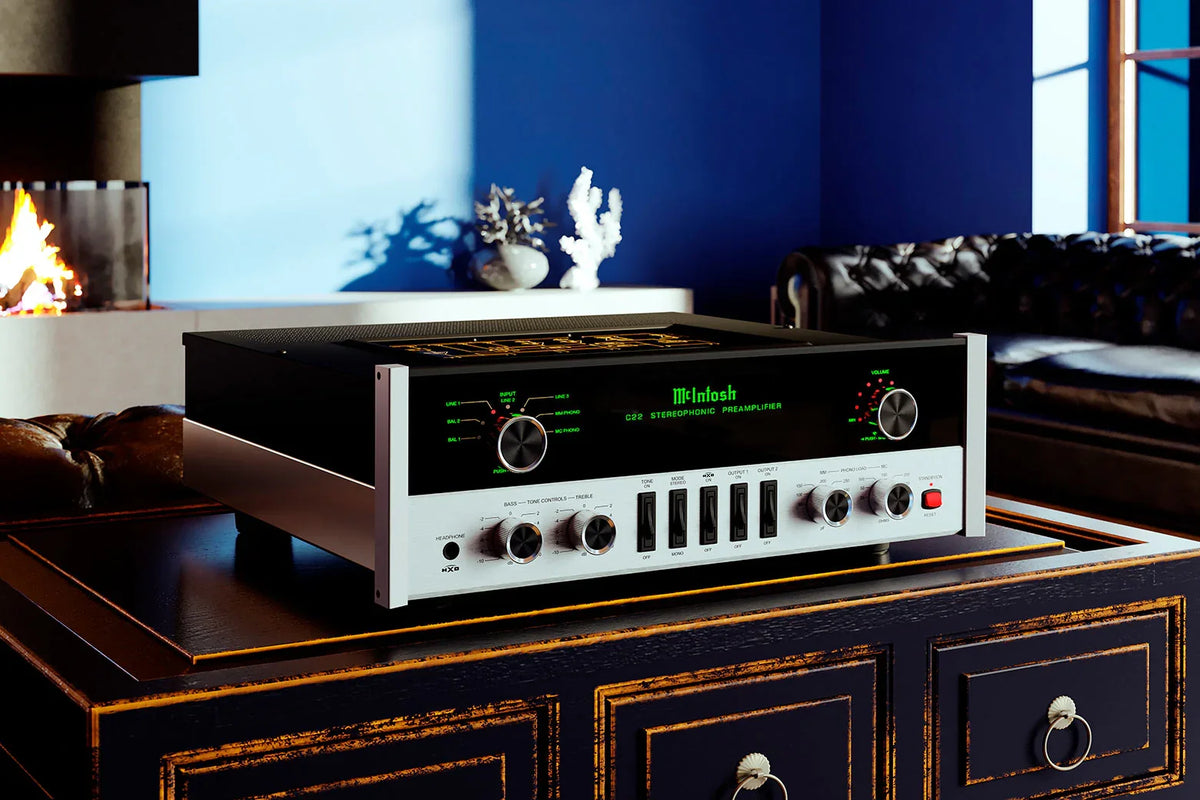 McIntosh - C22 2-Channel Vacuum Tube Preamplifier Mk V
