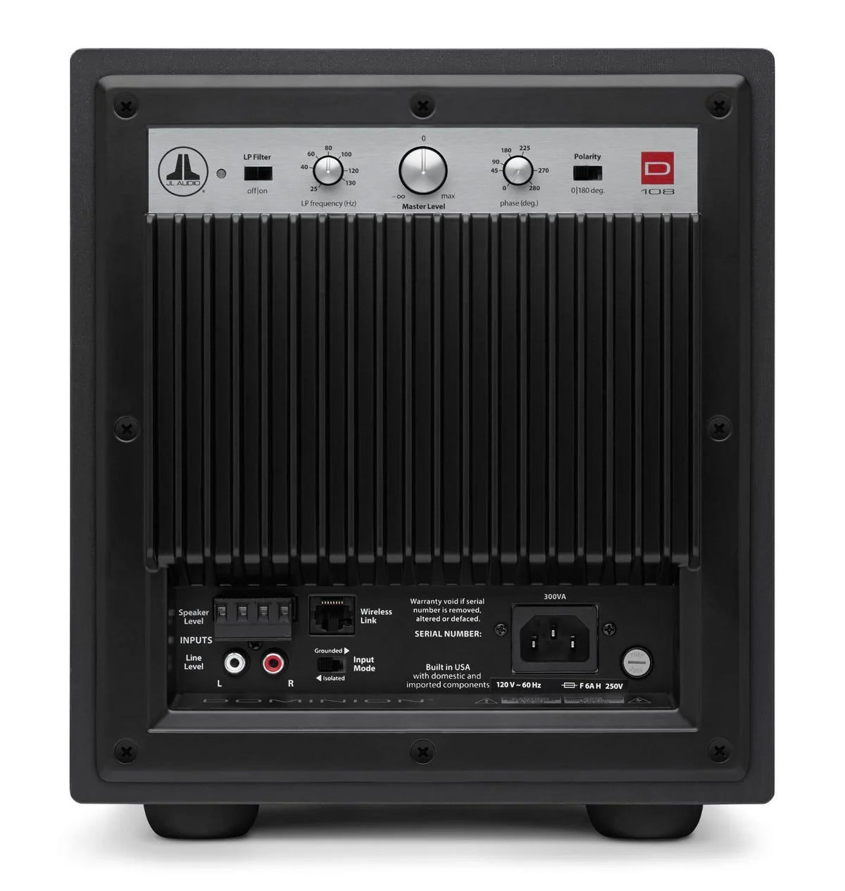 JL Audio - Dominion® d108-ASH