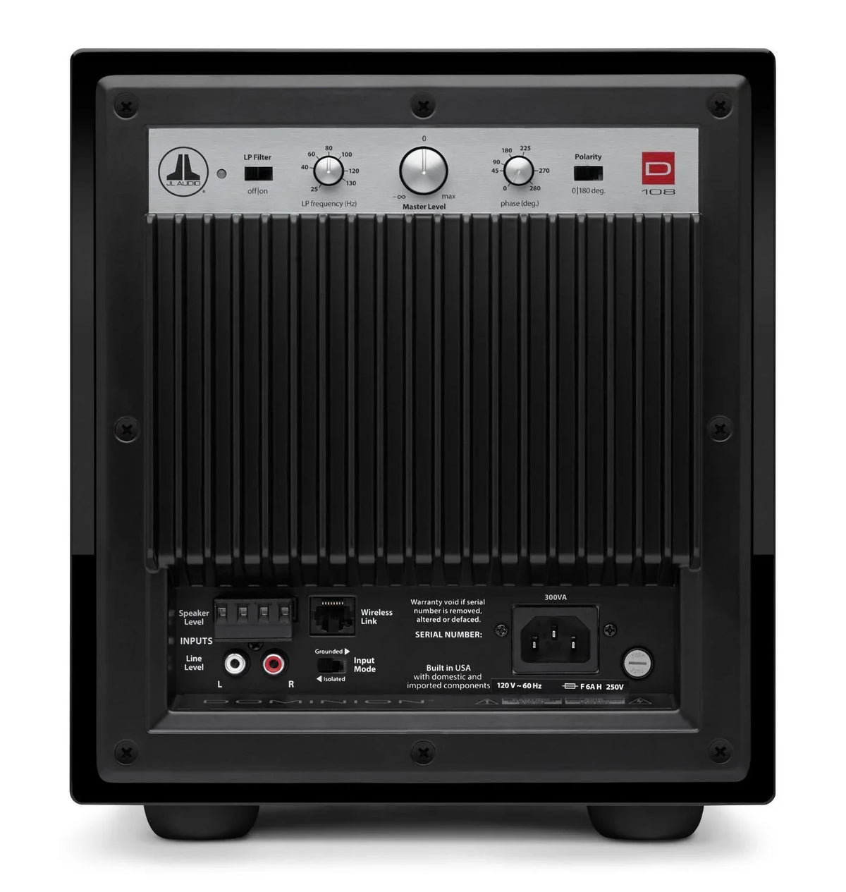 JL Audio - Dominion® d108-GLOSS