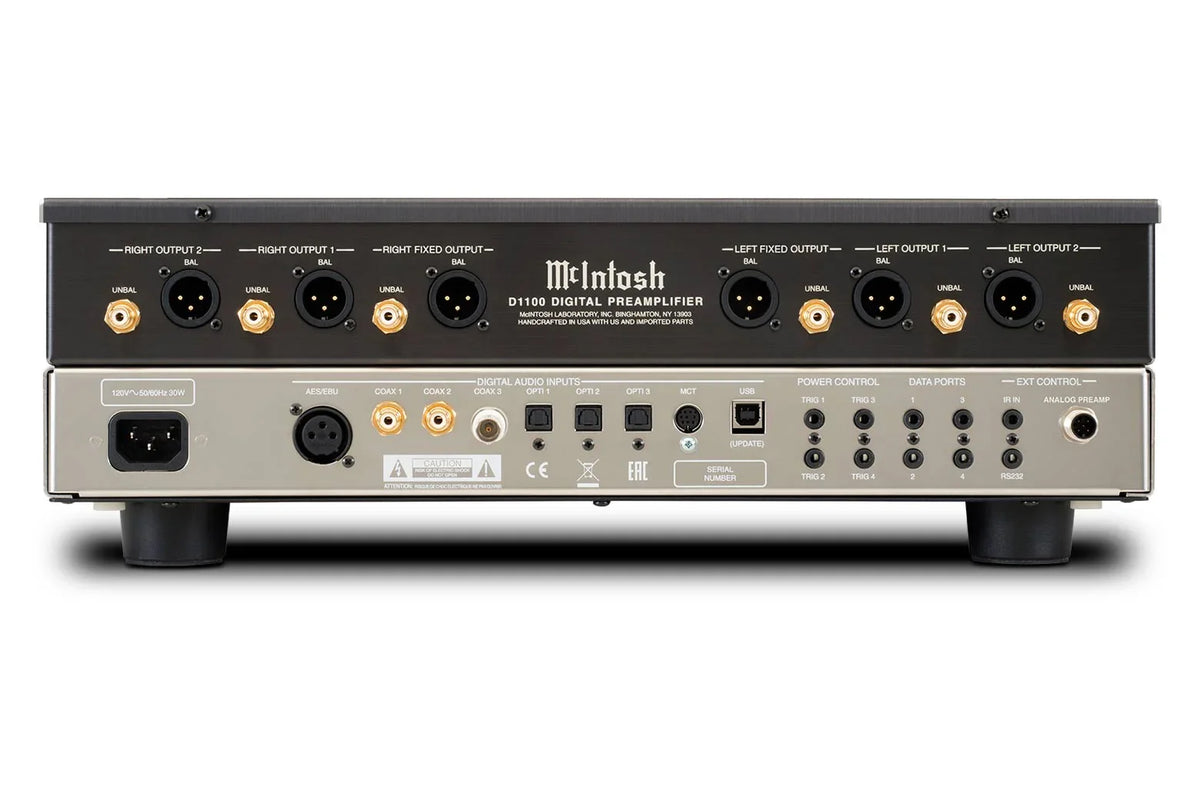 McIntosh - D1100 2-Channel Digital Preamplifier  (Open Box)