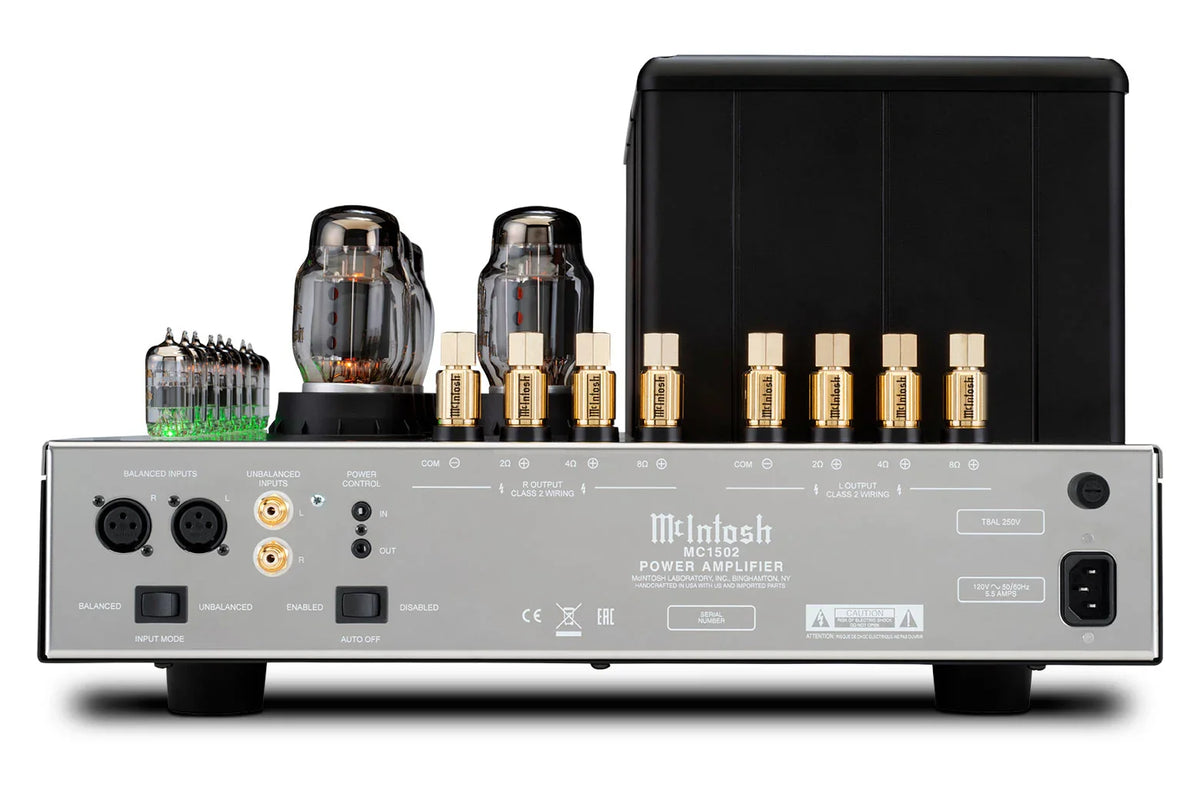 mcintosh Mc1502 2 Channel Vacuum Tube Amplifier