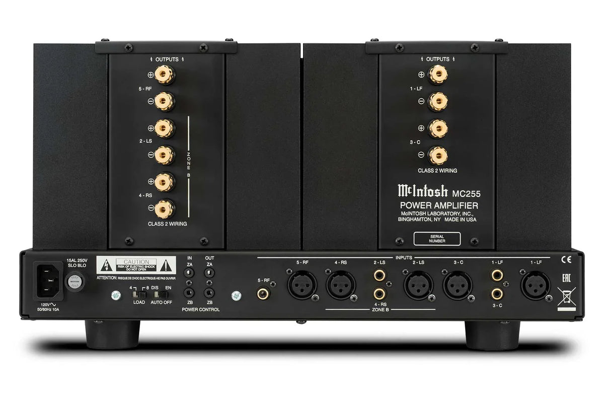 McIntosh - MC255 5-Channel Solid State Amplifier