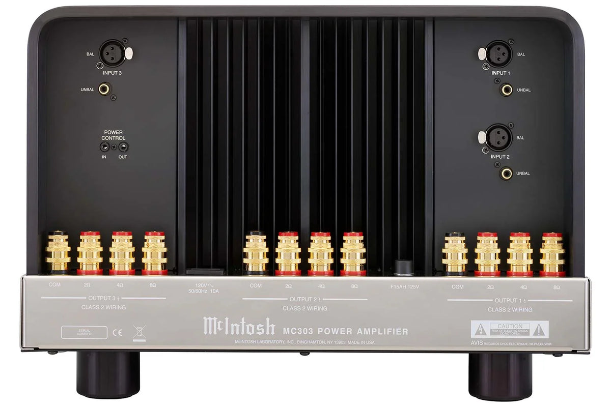 McIntosh - MC303 3-Channel Solid State Amplifier