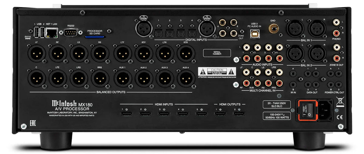 Mcintosh - MX180 A/V Processor
